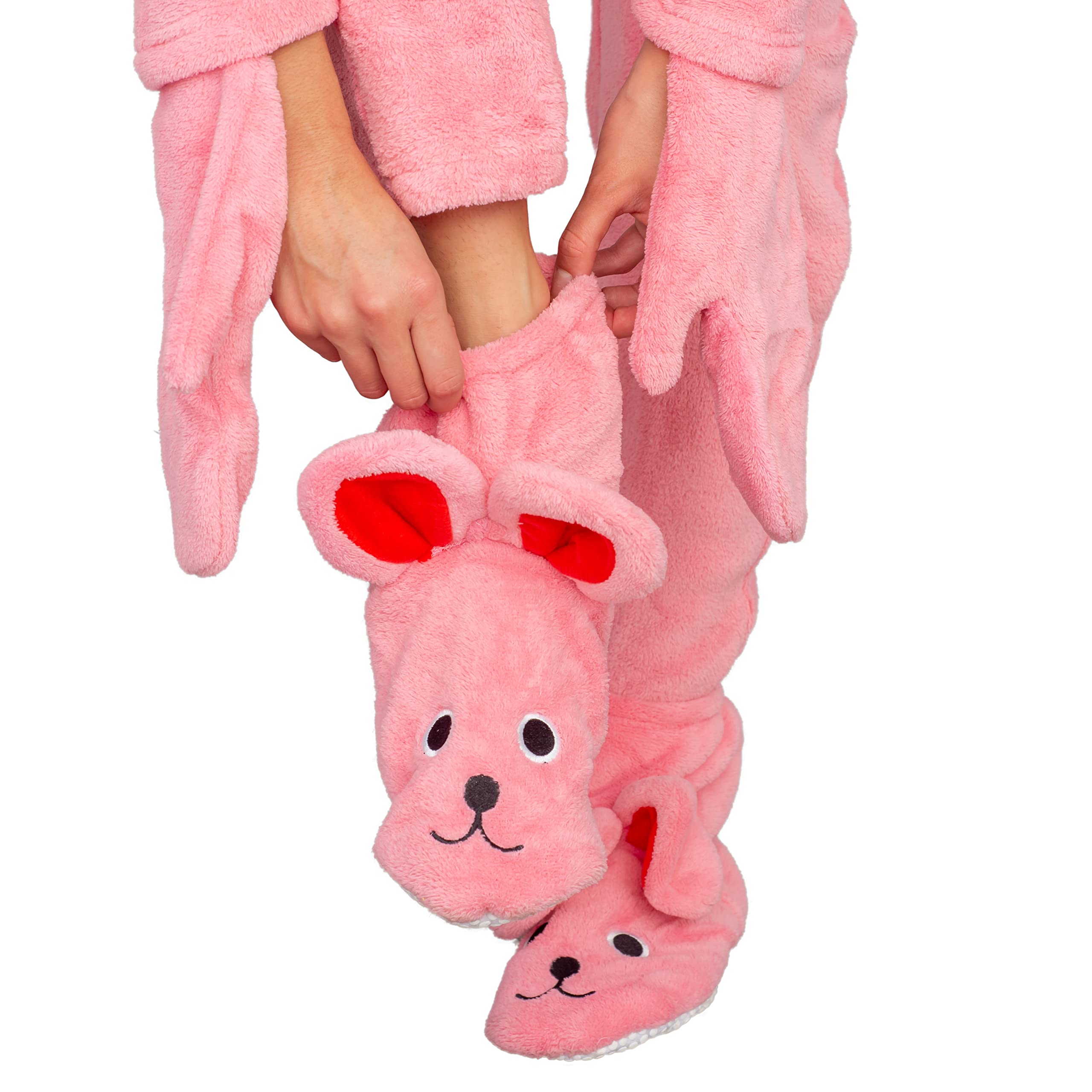 Briefly Stated A Christmas Story Bunny Union Suit Pajama Costume (Adult X-Large)