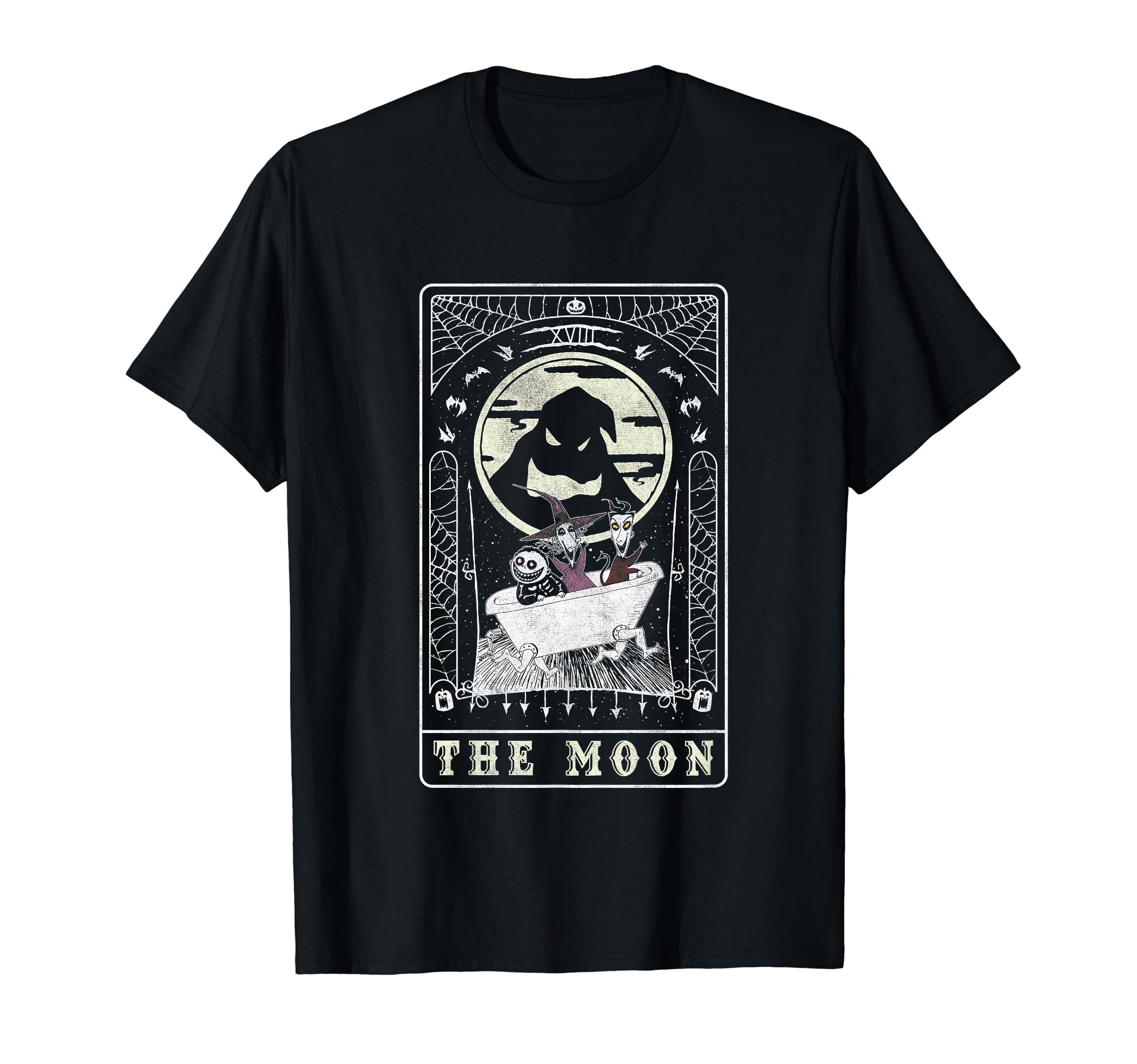 Disney The Nightmare Before Christmas The Moon Card T-Shirt