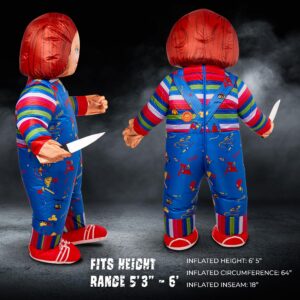 Rubies Licensed Chucky Inflatable Costume- Chucky Costume for Adults Halloween