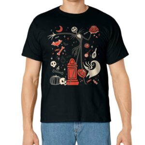 Disney The Nightmare Before Christmas Jack & Zero Halloween T-Shirt