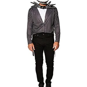 Jack Skellington Adult Halloween Costume, XL