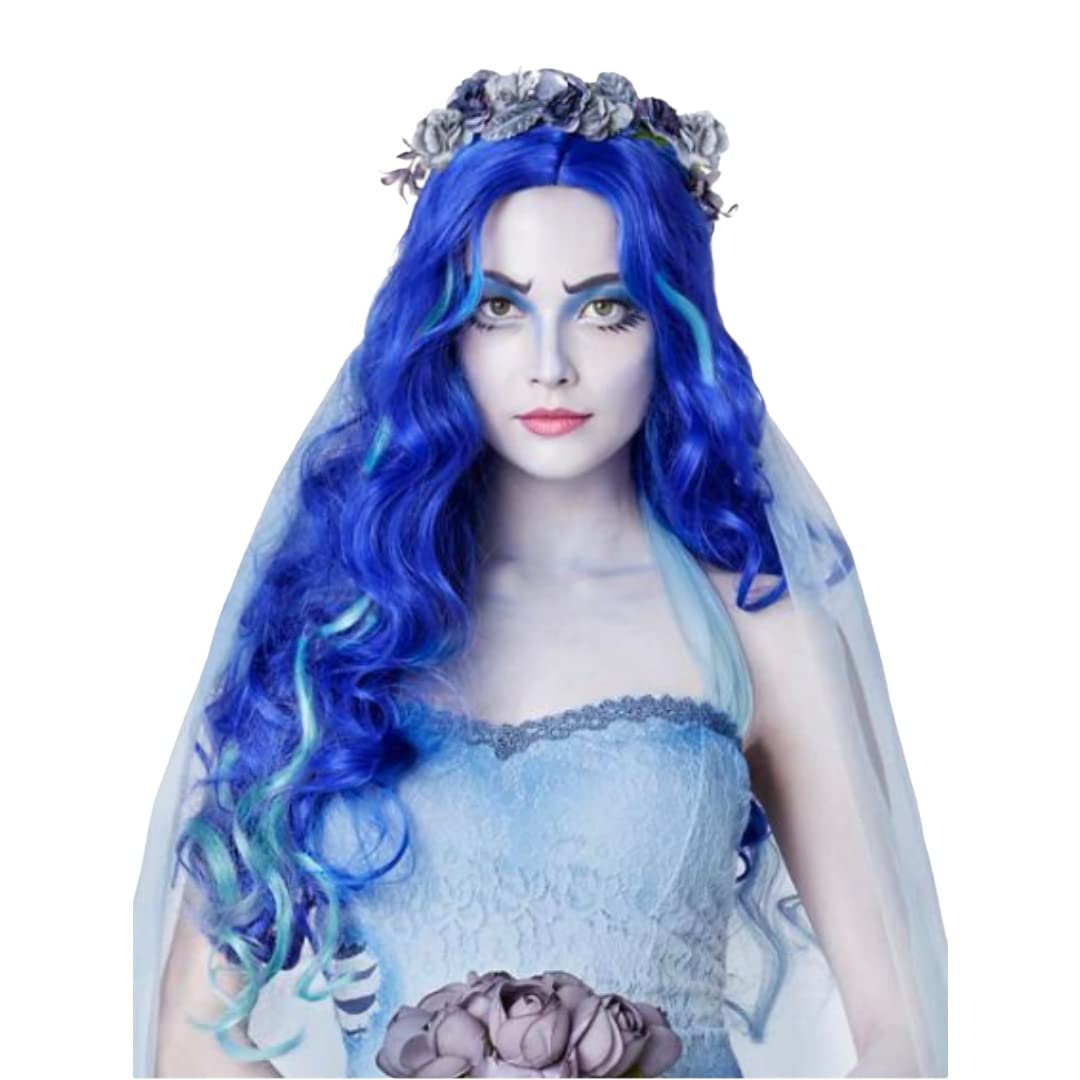 Spirit Halloween Adult Corpse Bride Halloween Costume (Emily Corpse Bride Deluxe Costume, Large)