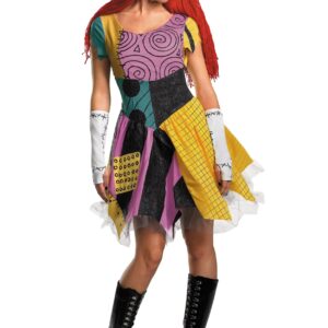 Disguise womens The Nightmare Before Christmas Sally adult sized costumes, Multi, Small US