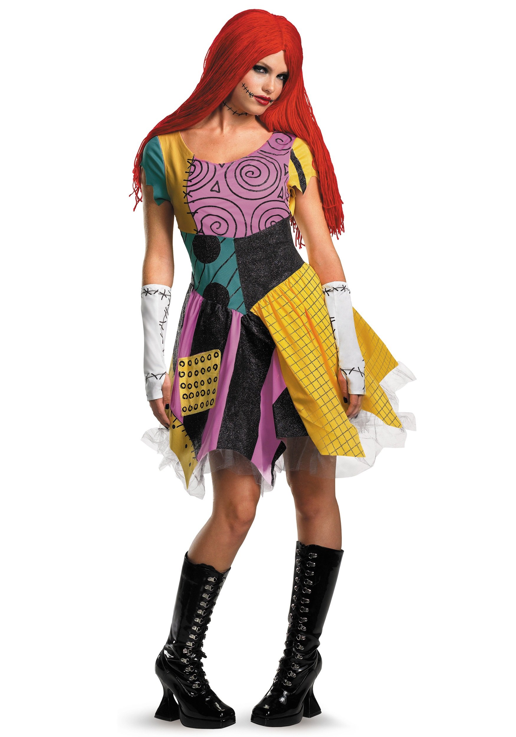 Disguise womens The Nightmare Before Christmas Sally adult sized costumes, Multi, Small US