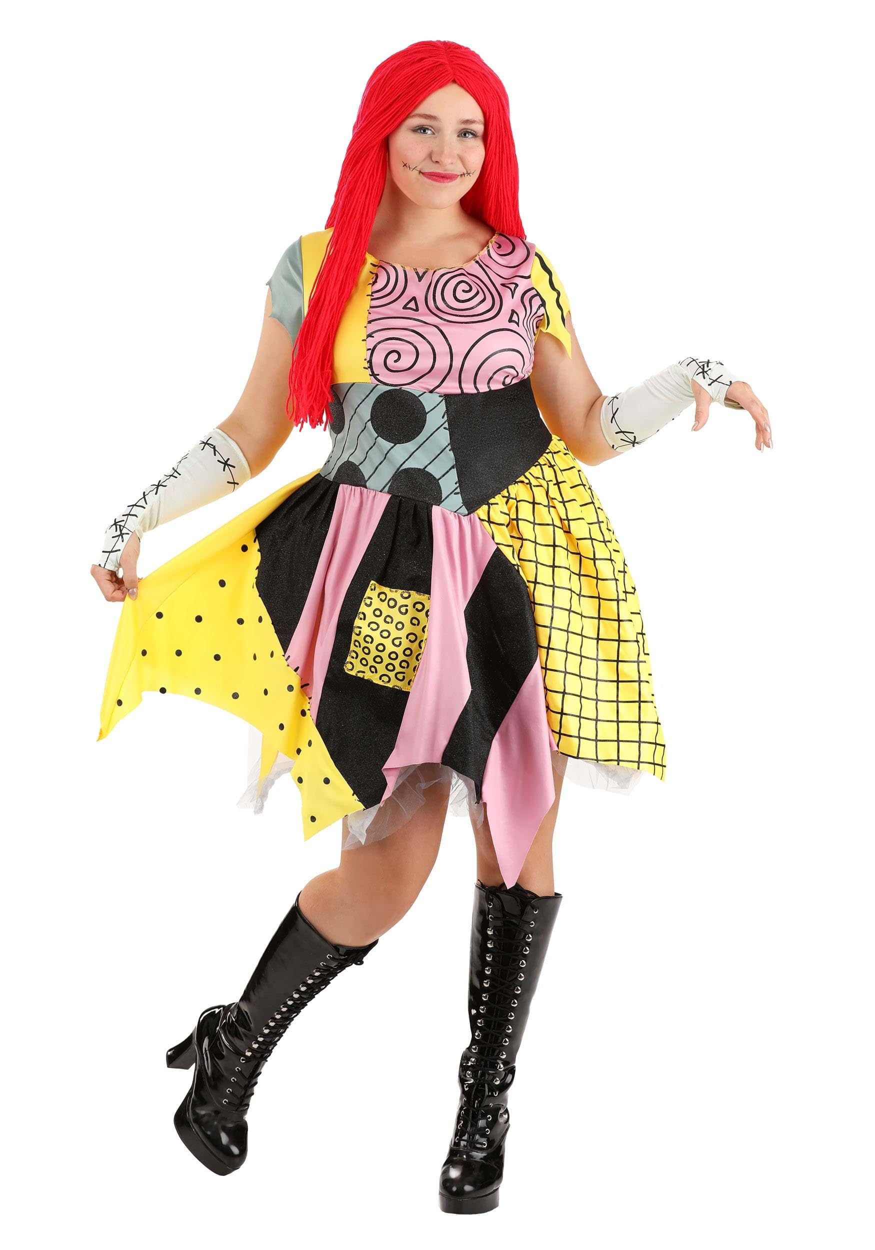 Disguise womens The Nightmare Before Christmas Sally adult sized costumes, Multi, Small US