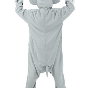 vavalad Adult Elephant Onesie Costumes One Piece Pajamas Animal Cosplay Homewear Sleepwear for Women Men