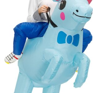 KOOY Inflatable Costume Adult,Inflatable Halloween Costumes,Unicorn costume adult,adult halloween costume women,Blow up Costumes