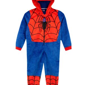 Marvel Boys' Spiderman Onesie Size 6 Blue