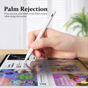 Stylus Pen for iPad, Apple Pencil W/Palm Rejection&Tilt, 13 Mins Fast Charge, MEKO iPad Pencil for iPad 6-10,iPad Pro11/12.9"/M4,iPad Air3/4/5/6,iPad mini5/6