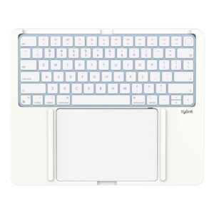 Tyonit Harmony Tray for Apple Magic Trackpad and Apple Magic Keyboard, Clean Desk Setup - Keyboard & Trackpad not Included