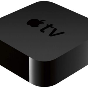 Apple TV 4K HD 32GB Streaming Media Player HDMI with Dolby Digital and Voice search by Asking the Siri Remote, Black, MQD22LL/A-32G (Renewed)