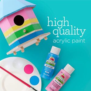 Apple Barrel Multi Surface Acrylic Paint, 2 oz, Outrageous Orange 2 Fl Oz