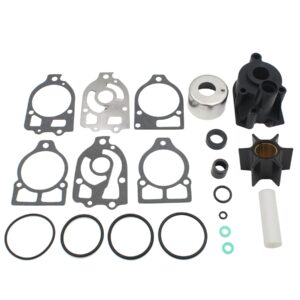 uanofcn 96148q8 water pump impeller kit for mercury mariner outboard and mercruiser alpha one stern drives 46-96148q8