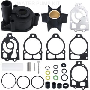 96148Q8 Water Pump Kit Impeller Kit for Mercury and Mariner Outboard and MerCruiser Alpha One Stern Drives Impeller Kit 96148A8 46-96148A8 46-96148Q8 46-96148T8 18-3217