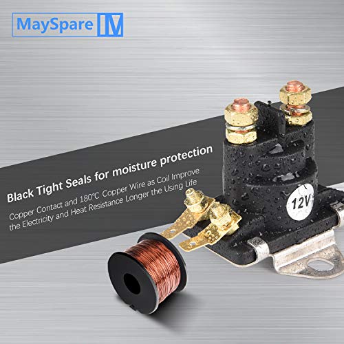 MaySpare 12V Power Trim Solenoid Switch for Mercury Mariner Outboard Motors 35-275 HP 89-846070 89-94318 MerCruiser 89-96158T