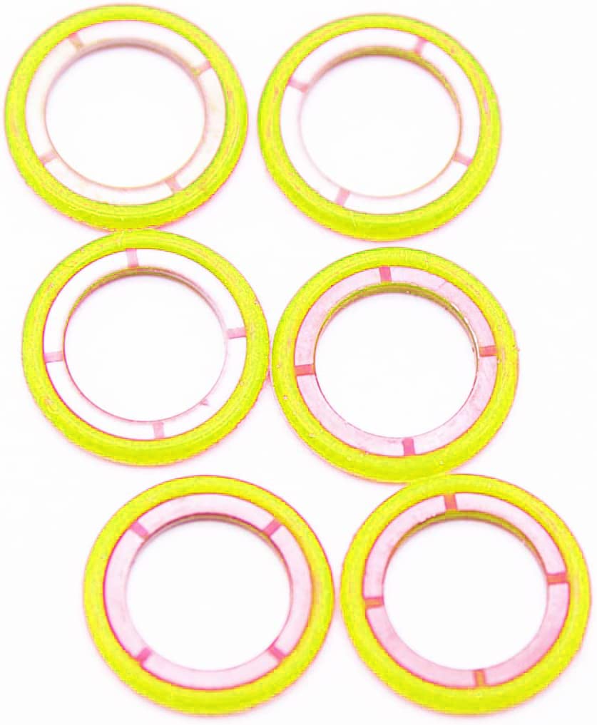 Lower Unit Grease Gaskets, Gearcase Lube Drain Screw Washer 26-830749, Gearcase Drain Plug Seal for Mercury 115FS 150 EFI Four Stroke and Mariner Outboards and MerCruiser Stern Drives