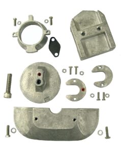 aluminum anode kit for mercruiser sterndrive alpha one generation ii gen 2 1991 & up replaces 888756q03 read product description for applications