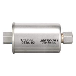 quicksilver 864572 replacement in-line fuel filter for mercruiser stern drive and inboard gasoline engines
