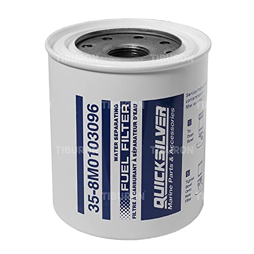 Mercury - Mercruiser 35-8M0103096; Water Separator Fuel Filter 1 In 10-Micron Mz Made by Mercury - Mercruiser