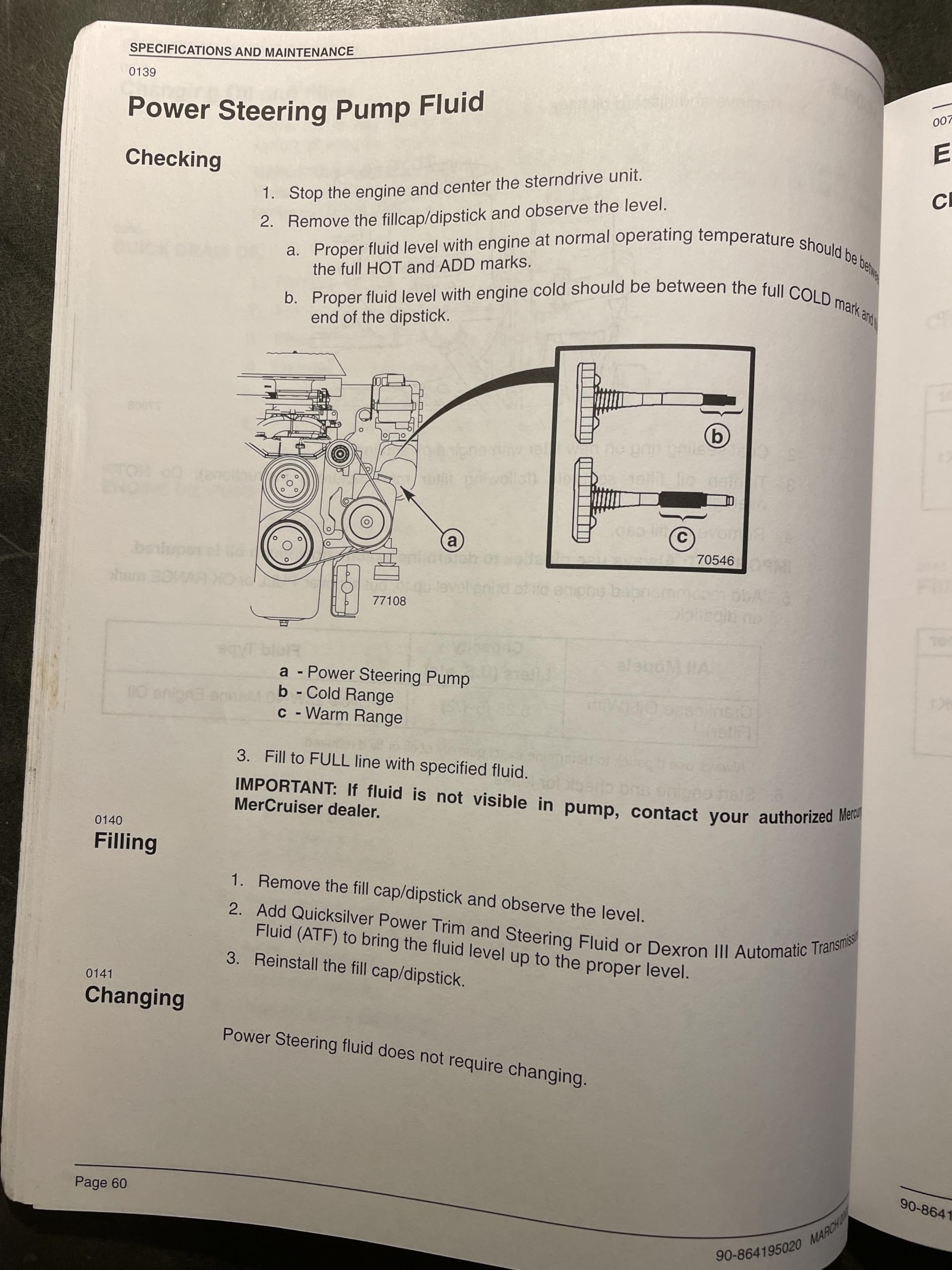 Mercury MerCruiser - Operation, Maintenance & Warranty Manual