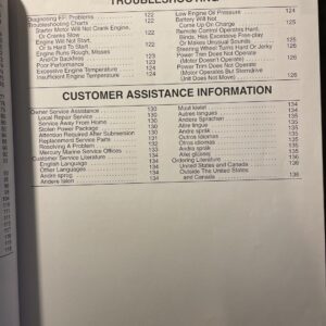 Mercury MerCruiser - Operation, Maintenance & Warranty Manual