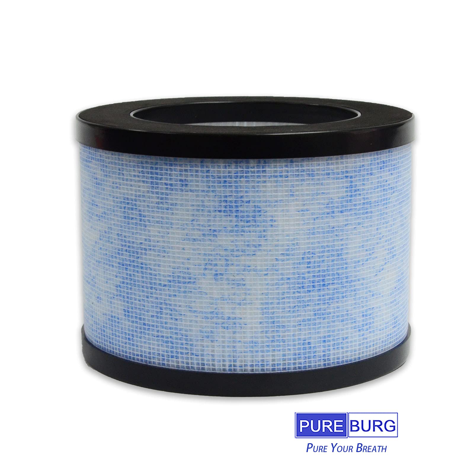 PUREBURG TZ-K1 True HEPA Replacement Filter Compatible with ToLife TZ-K1,Intelabe EP1080, AROEVE MK01 MK06,Kloudi DH-JH01, POMORON MJ001H & FreAire HAP601 Air Purifiers,2-Pack