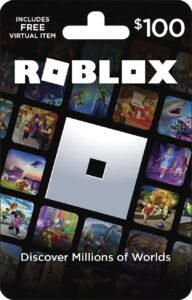 roblox physical gift card [includes free virtual item] [redeem worldwide]