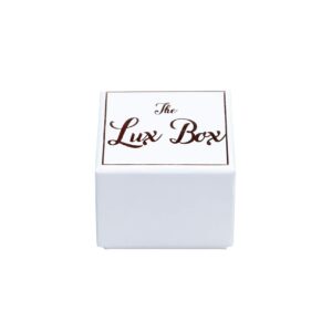 Beatrix & Luca 3 Ring Velvet Ring Box | Ring Holder | Jewelry | Proposal | Wedding | Ceremony | Engagement | Photography | Keepsake | Bridal Rectangle Triple (Dusty Rose Triple)