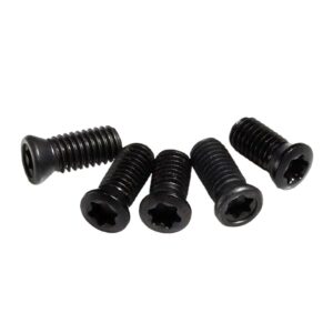 mdingbao-socket cap screws m2*6 m2.5*6 m2.5*8 m3*8 m3*10 m3*12 m3.5*8 m5*12 m6*18 insert torx screw for replaces carbide inserts cnc lathe tool, strong wear resistant ( color : black , size : m4x8 20p