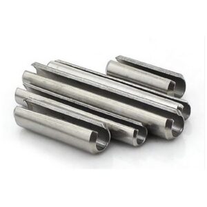 Xuhuhu-Spring M5*12 5 X 12mm 5mm Stainless Steel Elastic Split Pin, 5mm Spring Cotters, 100pcs/lot, Good Mechanical Properties