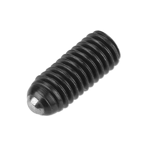 10Pcs M5 Screw Thread Hex Socket Ball Plunger Spring Plunger Carbon Steel Spring Plungers Set (M5*12(10PCS))