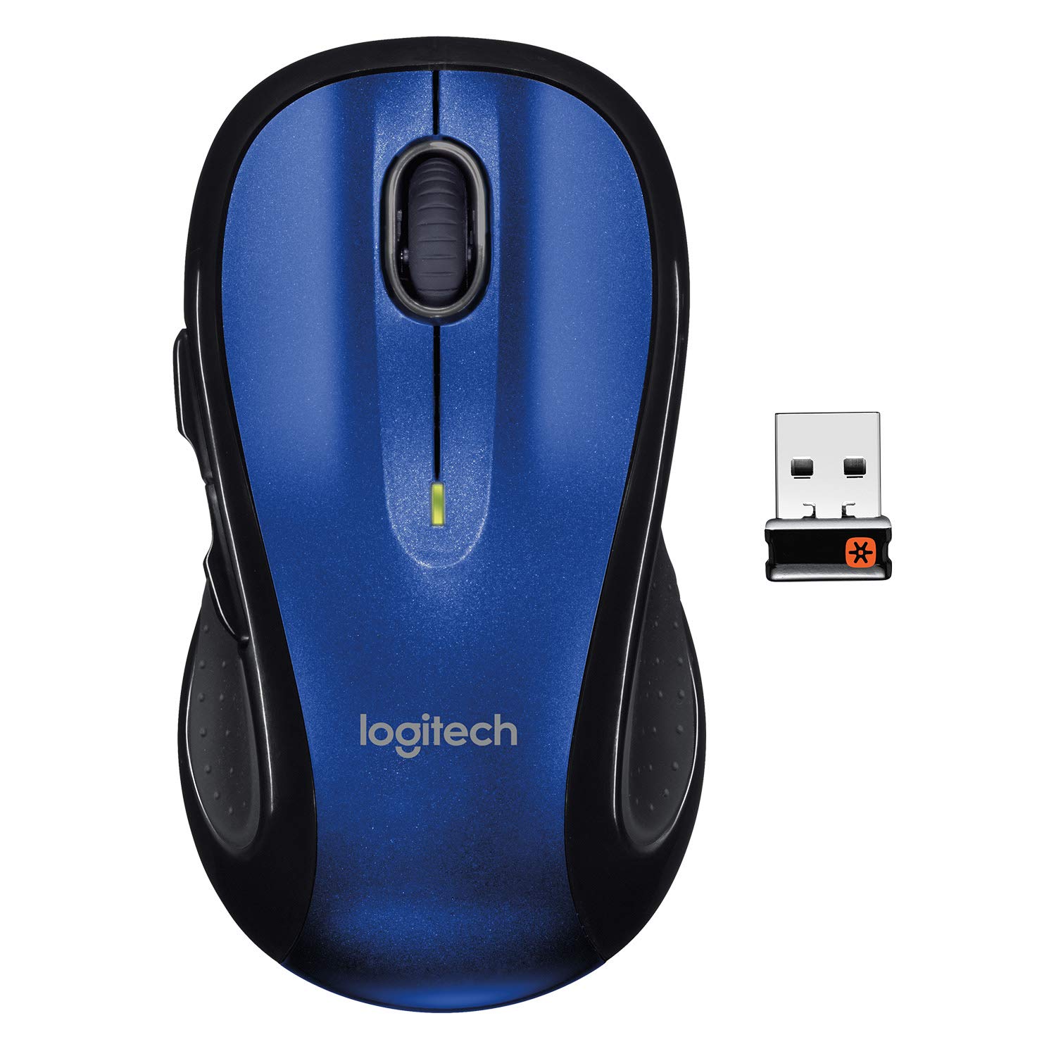 Logitech M510 Wireless Mouse, Blue (Renewed)