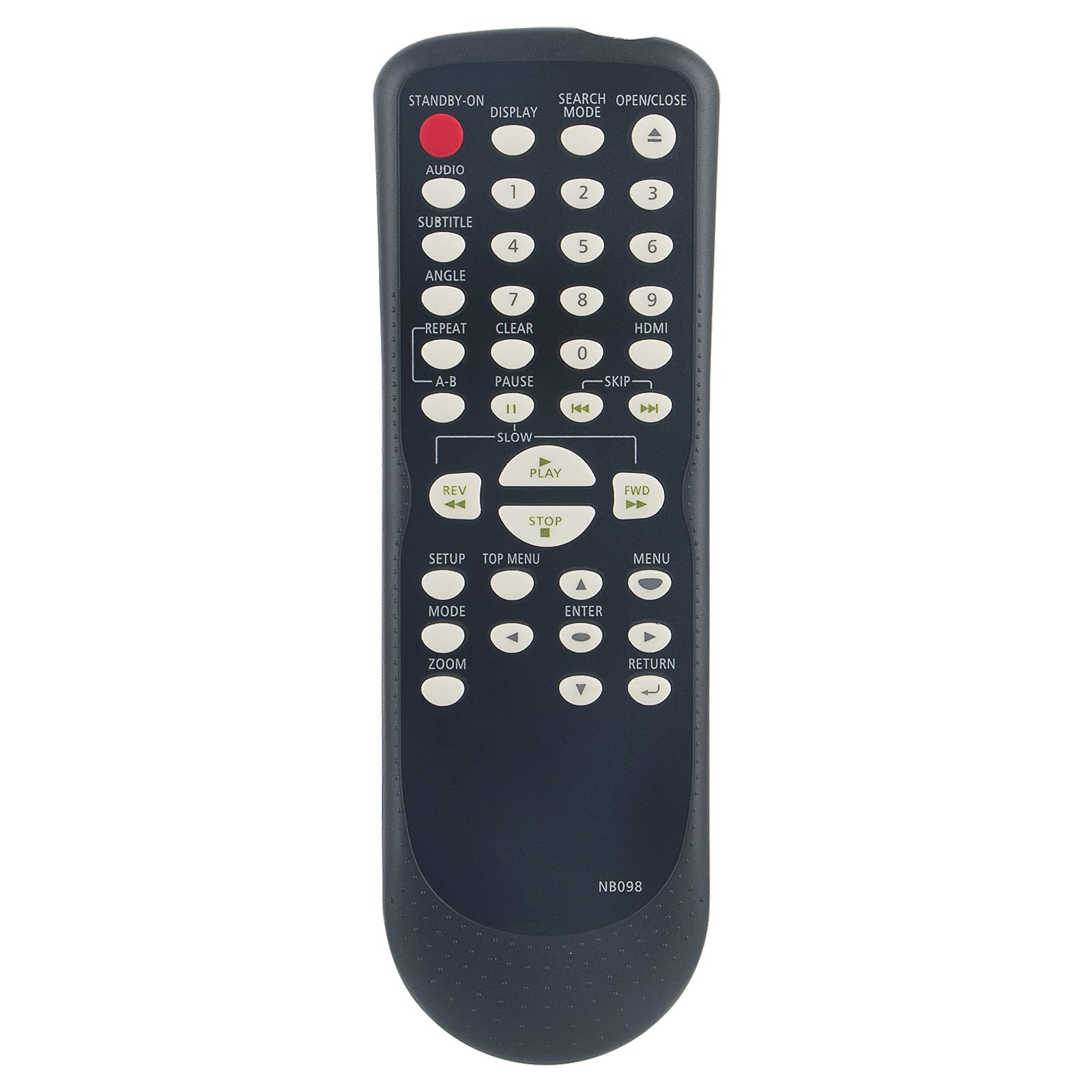 AIDITIYMI NB098 NB091 Replacement Remote Remote Control fit for Magnavox DVD MDV3000 MDV3000F7 MDV3000/F7 MDV3110/F MDV3110 DP170MGXF MDV3300