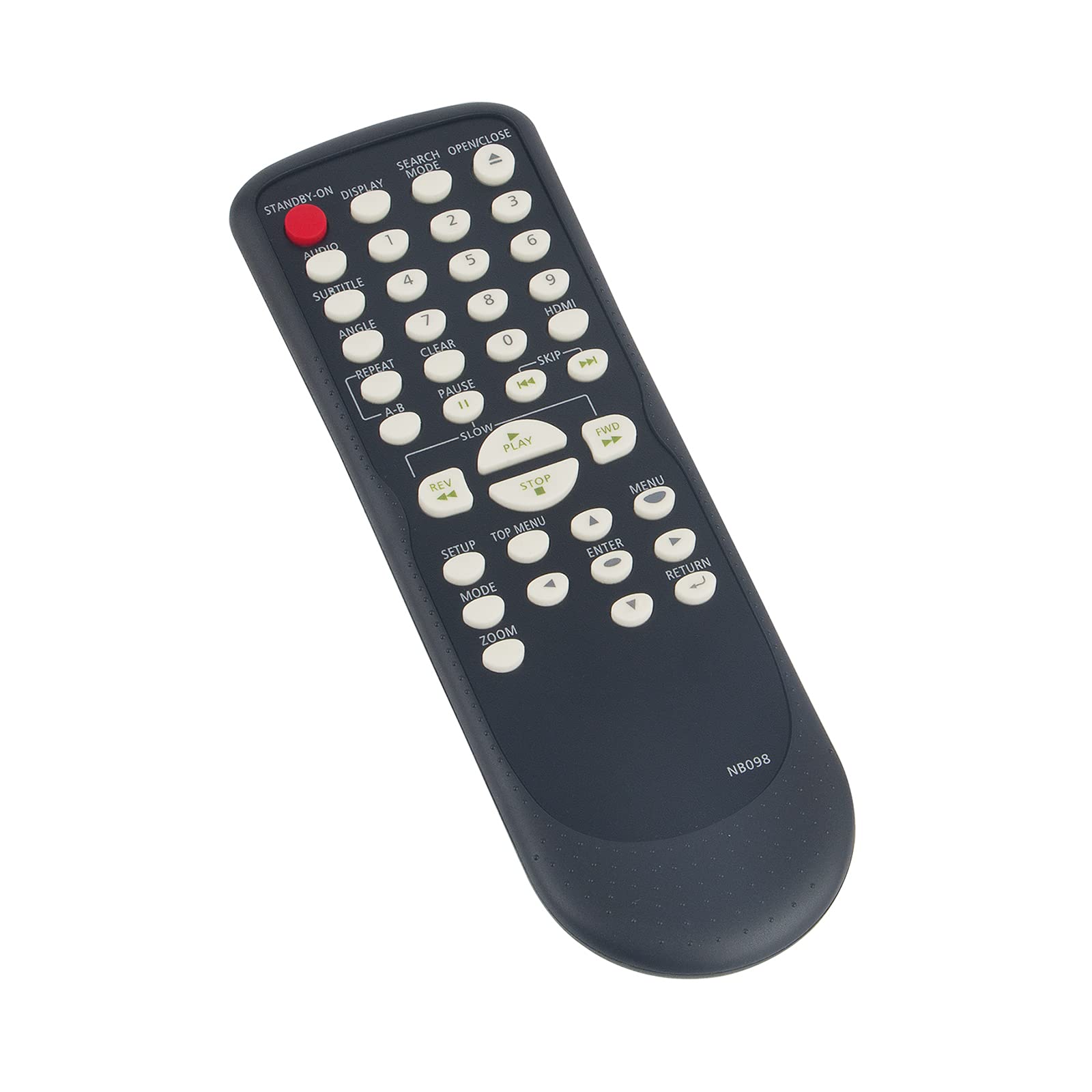 AIDITIYMI NB098 NB091 Replacement Remote Remote Control fit for Magnavox DVD MDV3000 MDV3000F7 MDV3000/F7 MDV3110/F MDV3110 DP170MGXF MDV3300