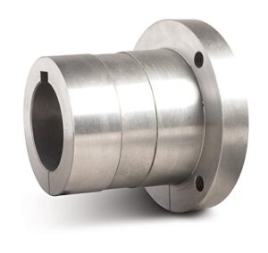 tb woods type m m512 sure-grip bushing, cast iron, inch, 5.5" bore, 6.5" od, 6.75" length, 125000 lbs/in torque, standard design, shallow keyway