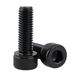 10pcs Full Thread 12.9 Grade high Strength Bolts Cylindrical Head Bolts Cup Head Screws Hexagon Socket Screws Hexagon Socket Screws (Size : M5*12)