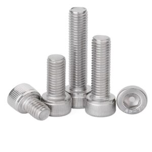 10pcs 304 stainless steel cylindrical head hexagon socket screws cup head hexagon socket screws bolts hexagon socket screws (size : m5*12)