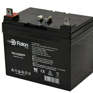 Raion Power 12V 35Ah Replacement Wheelchair U1 Battery for Invacare Pronto M50 & M51-2 Pack