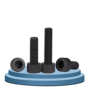 Hexagon Socket Screws 10pcs Black Nylon hex Socket Screws Cylindrical Head Plastic Glue Insulated Machine Screws Cup Head Hexagon Socket Bolts (Size : M5*12)