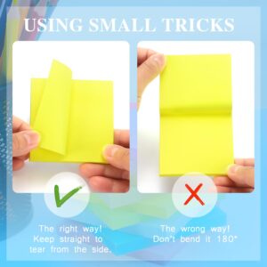 Early Buy Sticky Notes 8 Bright Color 8 Pads Self-Stick Notes 3 in x 3 in, 60 Sheets/Pad