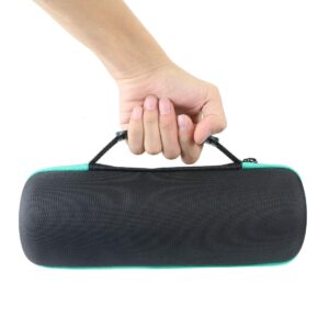 Khanka Hard Travel Case Replacement for JBL FLIP5 Flip 5 / Flip 6 Waterproof Portable Bluetooth Speaker (Teal)