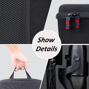 khanka Hard Carrying Case Replacement for Logitech for Creators Blue Yeti USB Microphone/Blue Yeti X USB Computer Mic, Case Only