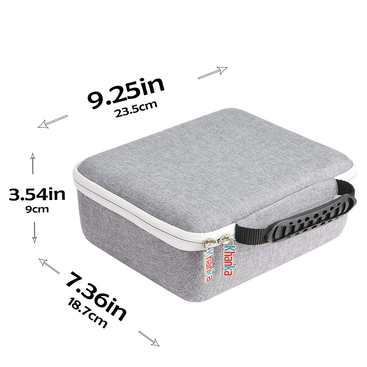 Khanka Hard Travel Case Replacement for OMRON Silver Blood Pressure Monitor Blood Pressure Machine BP5250, Case Only