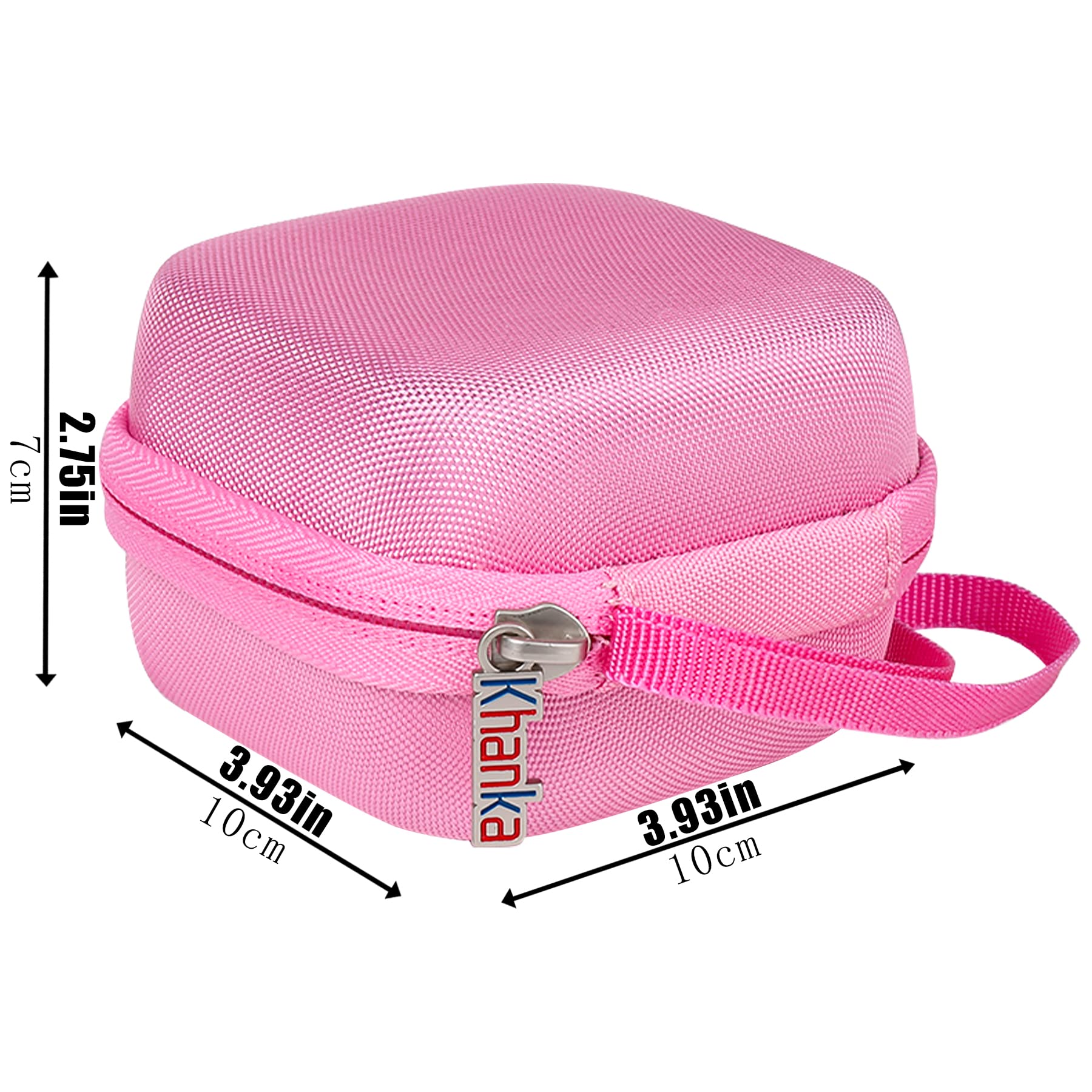 khanka Hard Travel Case Replacement for Phomemo Q30 Q30S Q31 Q32 Label Maker Machine Mini Bluetooth Portable Sticker Printer Maker, Case Only (Pink)