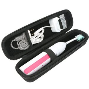 khanka hard travel case replacement for philips sonicare essence sonic electric rechargeable toothbrush