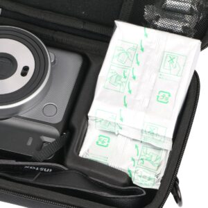 Khanka Hard Travel Case Replacement for Fujifilm Instax Square SQ6 - Instant Film Camera