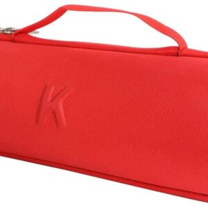 Khanka Hard Travel Case Replacement for JBL Charge 3 Waterproof Portable Wireless Bluetooth Speaker. Extra Room for Charger and USB Cable (red)