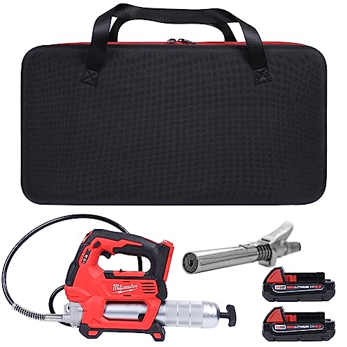 khanka Hard Case Replacement for Milwaukee 2646-20 M18/2646-21ct M18-Spd Grease Gun,Case Only.