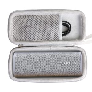 Khanka Hard Travel and Silicone Case Replacement for Sonos Roam Portable Smart Bluetooth Speaker