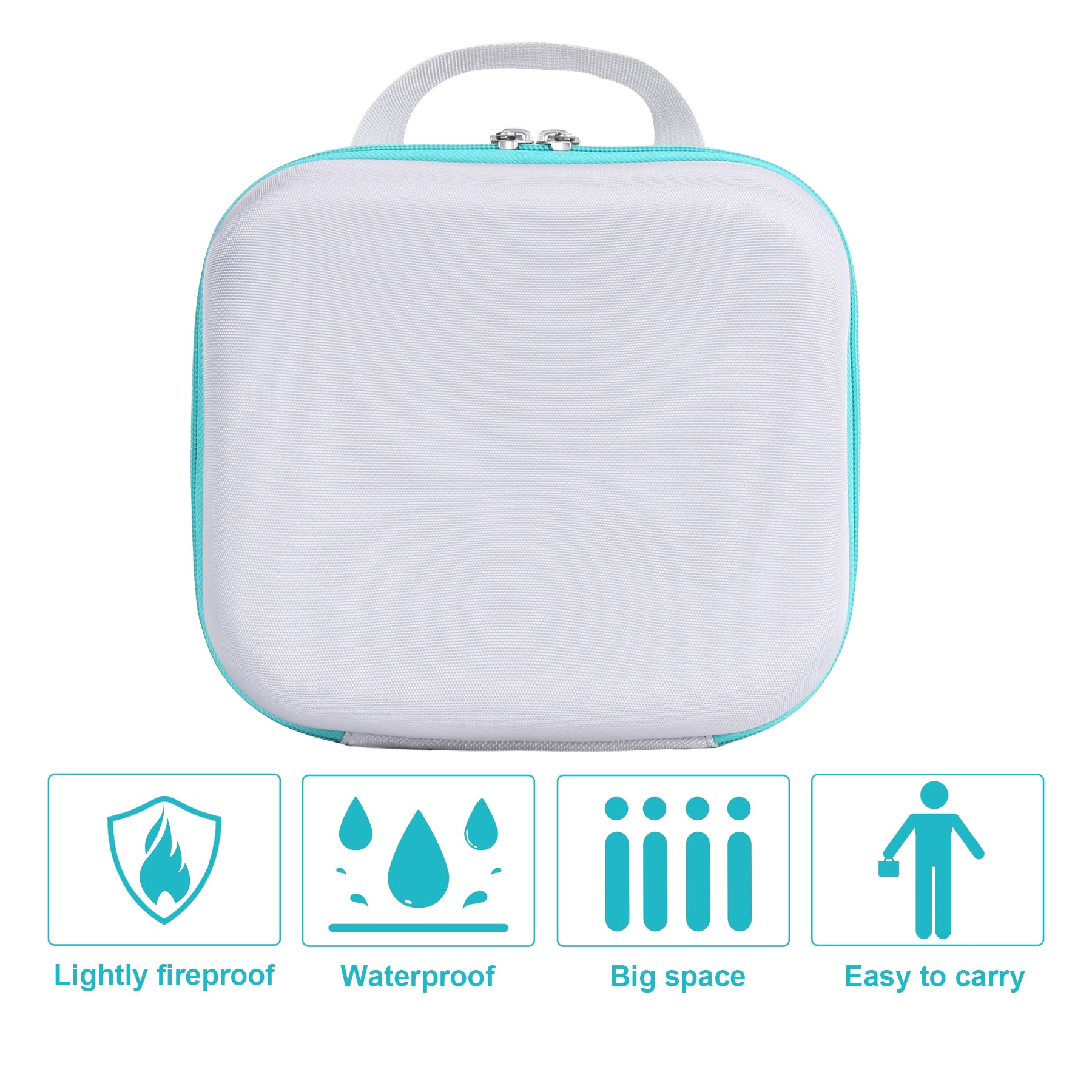 Khanka Hard Carrying Case Replacement for Cricut Joy Machine - A Compact, Portable DIY Smart Machine, Case Only